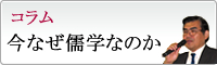 コラム、今なぜ儒学なのか？